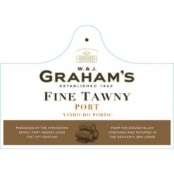 Graham's Fine Tawny Port 6 Graham's Fine Tawny Port -WINE Sales 136050