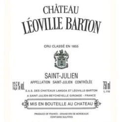 Chateau Leoville Barton (1.5 Liter Magnum) 2016