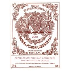 Chateau Pichon-Longueville Baron 2001 -WINE Sales 79212