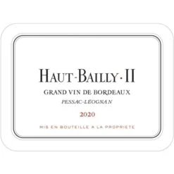 Chateau Haut-Bailly II 2020 -WINE Sales cj6foowzks4kk2hdpsqx