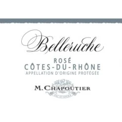 M. Chapoutier Cotes Du Rhone Belleruche Rose 2021 -WINE Sales csvjg1fthmwsfjhsssrw