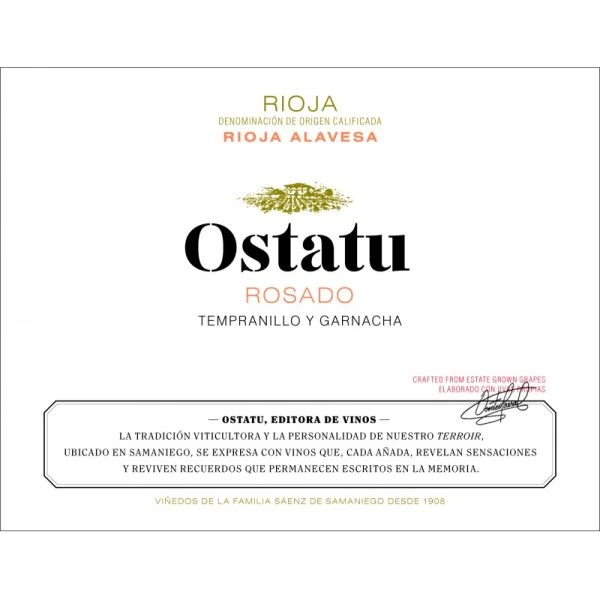 Ostatu Rioja Rosado 2022 4 Ostatu Rioja Rosado 2022 - Image 2