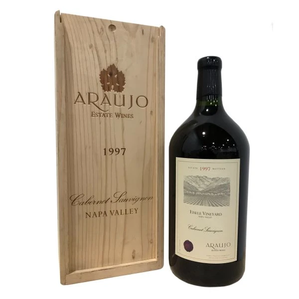 Araujo Eisele Vineyard Cabernet Sauvignon (3 Liter Bottle In OWC) 1997 3 Araujo Eisele Vineyard Cabernet Sauvignon (3 Liter Bottle In OWC) 1997