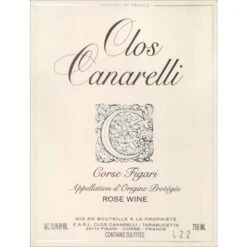 Clos Canarelli Corse Figari Rose 2022 -WINE Sales gfrafzowavutp7bylwgf