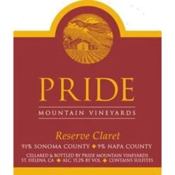 Pride Mountain Vineyards Reserve Claret (1.5 Liter Magnum) 2012