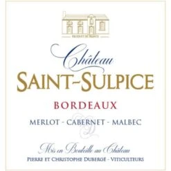 Chateau Saint Sulpice Rouge 2020 -WINE Sales jtaoh9pbbgptfm4frdhy