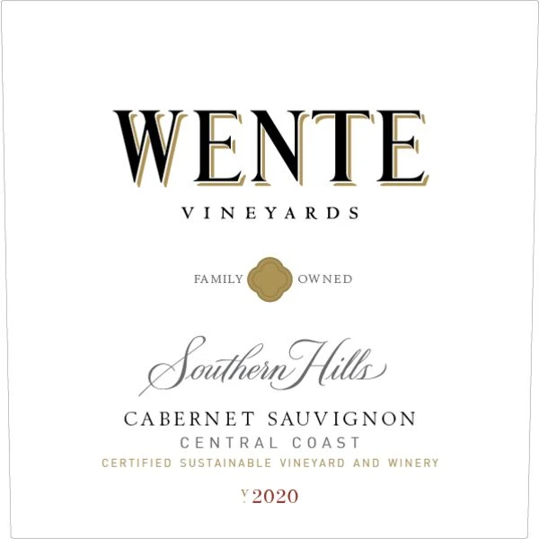 Wente Southern Hills Cabernet Sauvignon 2020 4 Wente Southern Hills Cabernet Sauvignon 2020 - Image 2