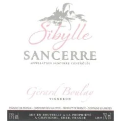 Gerard Boulay Sibylle Sancerre Rose 2022 -WINE Sales manhadzf5zaz4t8l4e3a