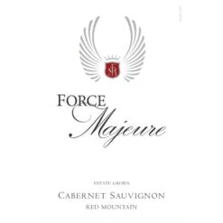 Force Majeure Red Mountain Cabernet Sauvignon 2019 -WINE Sales pbus6apc6g7ch7uwyt5l