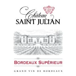 Chateau Saint Julian Bordeaux Superieur 2019 -WINE Sales w8gyxchcx041vlnnyw39