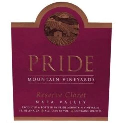 Pride Mountain Vineyards Reserve Claret (1.5 Liter Magnum) 1999