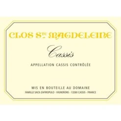 Clos Sainte Magdeleine Cassis Rose 2022 -WINE Sales zectkvabfiveeea4fxpu