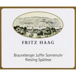 Fritz Haag Brauneberger Juffer Sonnenuhr Spatlese 2021 -WINE Sales znuwgvnpqzn3xh9ccunr