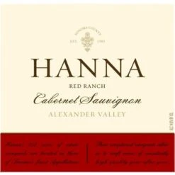 Hanna Cabernet Sauvignon 2020 -WINE Sales zvji86xleh7e07oigii7